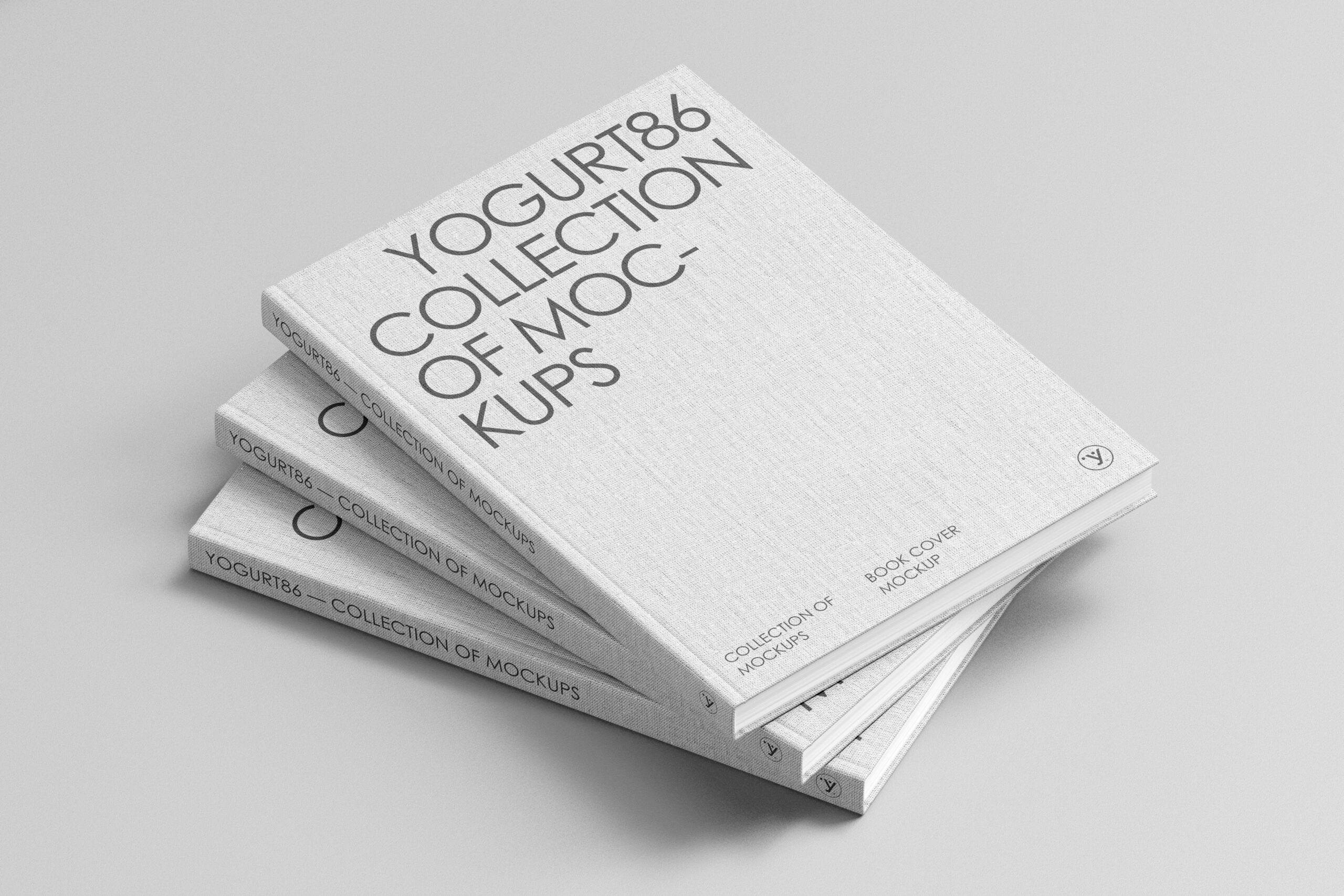 Fabric Book Cover Mockup
